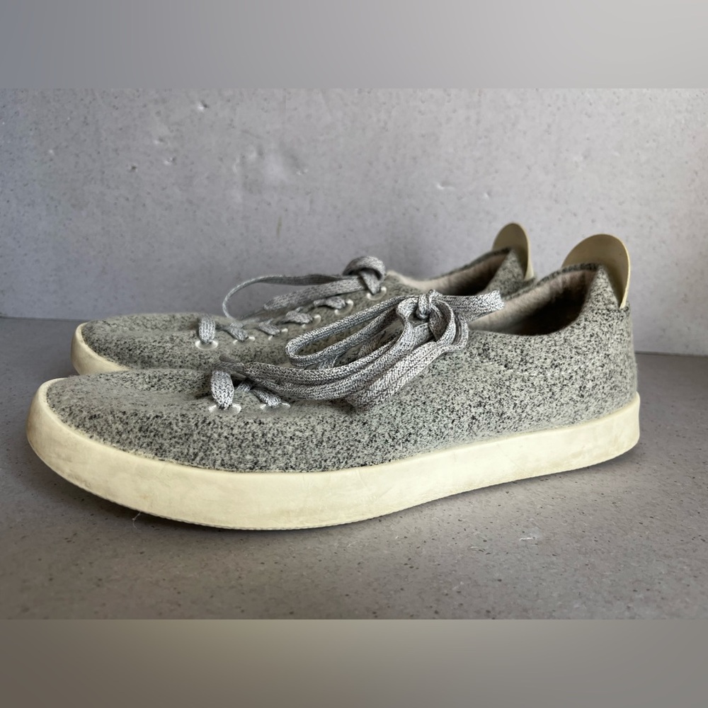 Allbirds‎ Wool Pipers Sneakers Men's 13 Gray Casual Lace Shoes Washable Casual